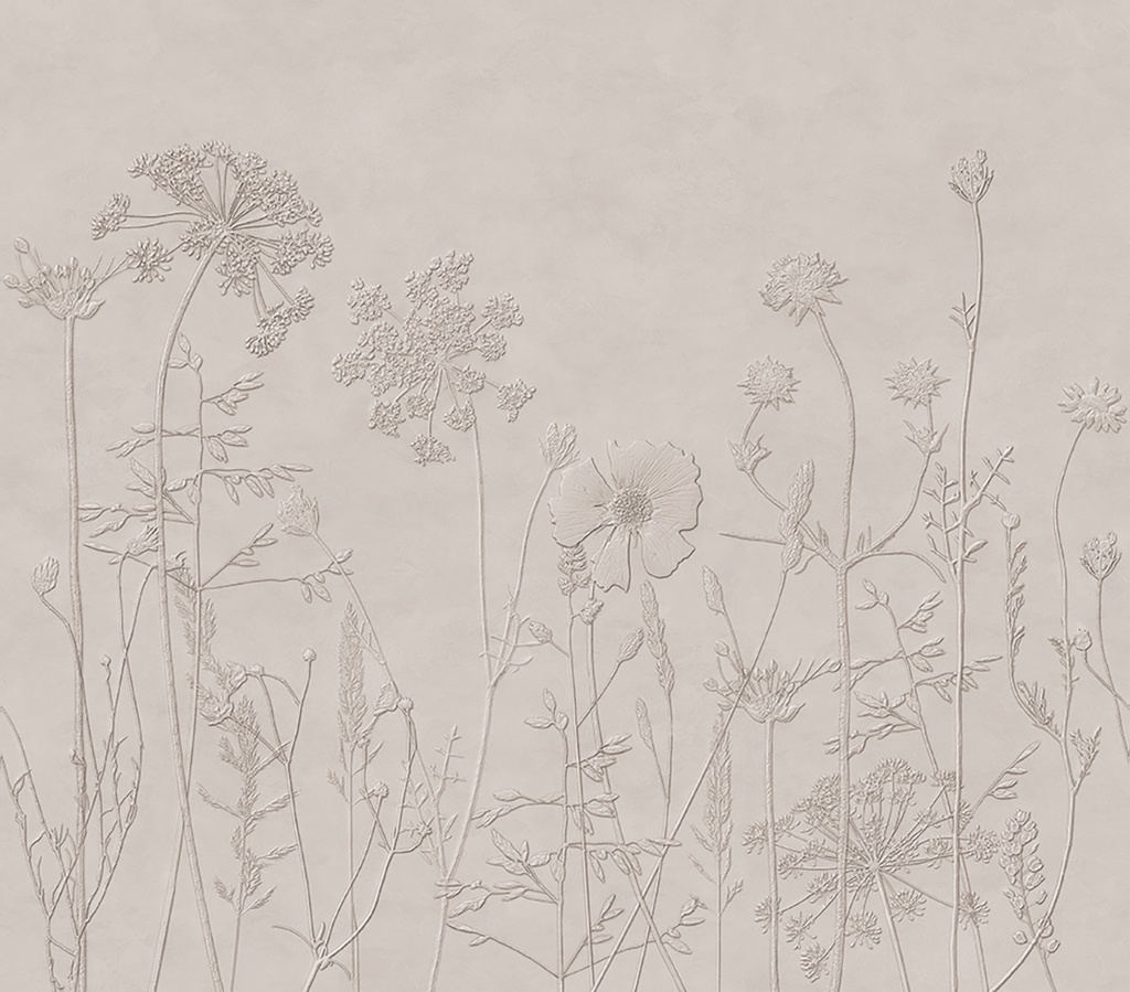 Riviera Maison - Silhouette Flowers Mural 350702