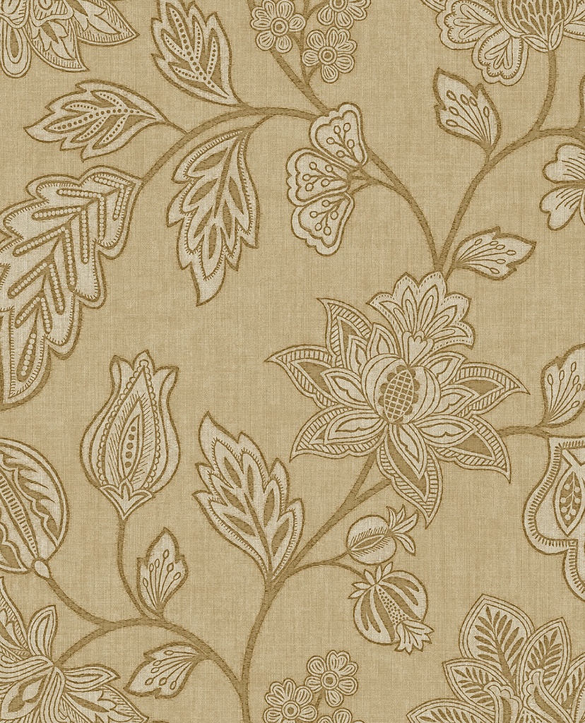 [350661] Amber - Embroidered Flora 350661