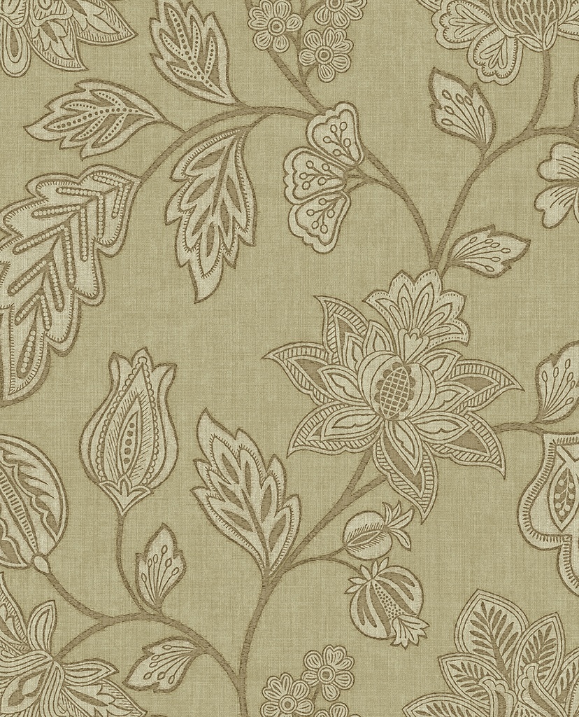 [350662] Amber - Embroidered Flora 350662
