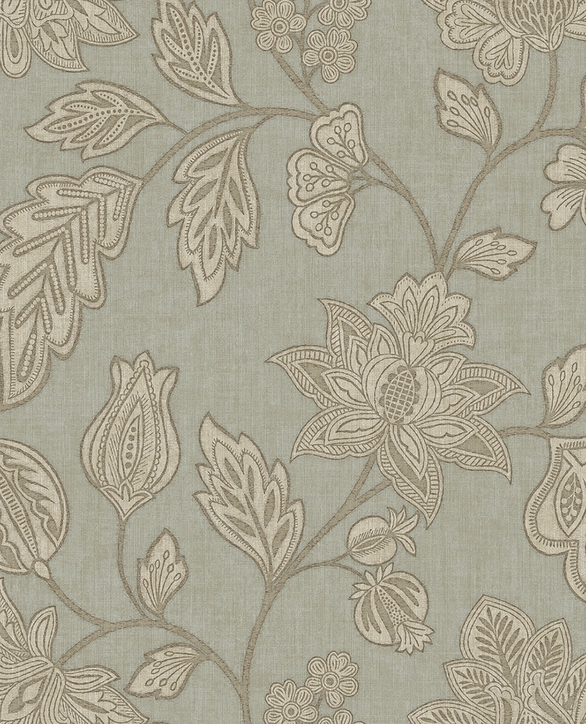 [350664] Amber - Embroidered Flora 350664