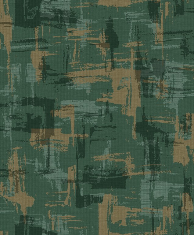 The Lost Gardens - Eleanora Geo teal 91581
