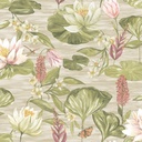 The Lost Gardens - Water Lily Beige 91642