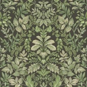 The Lost Gardens - Tavira Charcoal Green 91693