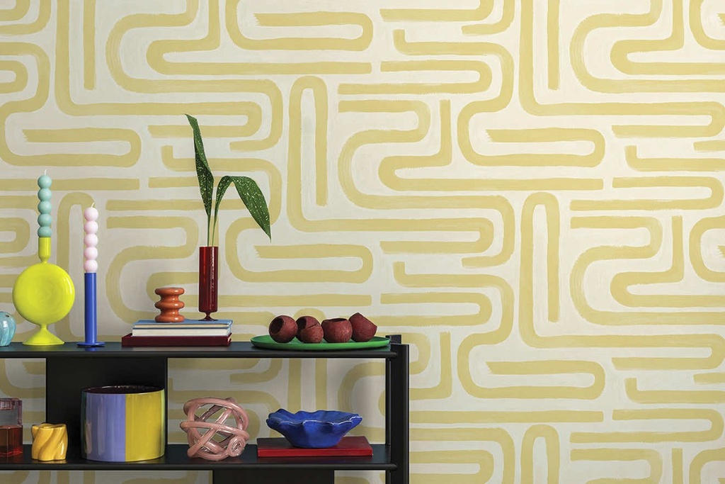Imaginarium 3 - Brushed Geo Ochre 14231